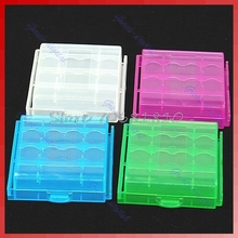 4 x Hard Plastic Case Holder Storage Box For AA AAA Battery 2024 - buy cheap