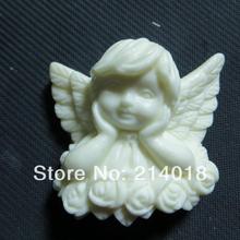 Asas de anjo menina molde sabão Modelling fondant Bolo decoração molde sabão Handmade grande número de No. atacado: si376 2024 - compre barato