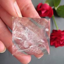 40*40mm Transparent Natural Clear Quartz Crystal pyramid Points Single Terminated Crystal Wand Polished Reiki Healing Specimen 2024 - buy cheap