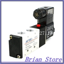 DC 12V 250mA 3W Single Coil 2 Position 5 Ways Pneumatic Solenoid Valve 2024 - buy cheap