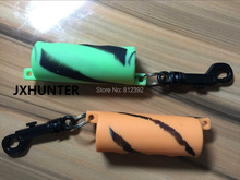 10pk extrator de flecha de arco composto de borracha de cor laranja pulverizador para arco de caça arquearia 2024 - compre barato