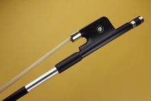 Высококачественный черный углеродное волокно Альта лук эбеновая лягушка Профессиональный лук скрипка часть 2024 - купить недорого
