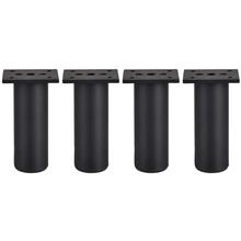 4" / 10cm Thicken Adjustable Aluminum Furniture feet table Sofa Cabinet legs Cupboard chairs feet With mounting screws 4pcs 2024 - buy cheap