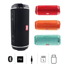 SOONHUA TG-116 Outdoor Waterproof Bluetooth Speaker USB FM TF Card Subwoofer Portable Wireless Mini Bass Column Box Loudspeaker 2024 - buy cheap