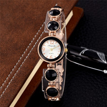 Роскошные женские ювелирные часы из розового золота, модные женские часы-браслет из нержавеющей стали, часы Relogio Feminino Hodinky 2024 - купить недорого