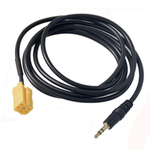 Автомобильный стерео аудио RD9 3,5 мм штекер AUX адаптер кабель подходит для Peugeot 206 207 307 308 радио RD9 2024 - купить недорого