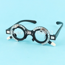 62mm PD trial frame Optical trial lens frame Plastic Black color 2024 - buy cheap