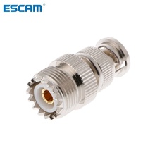 ESCAM BNC Male Plug To UHF SO239 PL-259 Female Jack RF Coaxial Adapter Cable Connector 2024 - buy cheap