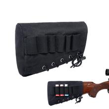 Tactical Shotgun Rifle Shells Pouch Buttstock Cheek Rest Riser Pad Bullet Bag Ammo Cartridge Holder Hunting Accessories 2024 - buy cheap