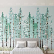 Papel de parede greentree 3d 5d 8d europa, mural para sala de estar, plano de fundo tv, decoração de parede, cenário personalizado, natureza em relevo, tela murais 2024 - compre barato