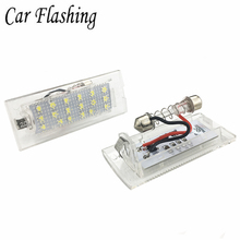Car Flashing Car LED Licence Plate Light Lamp for BMW X5 E53 99-06 X3 E83 03-10 DXY88 Number lamp 12V 2024 - buy cheap