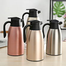 Vacuum stainless steel Welcome vacuum coffee pot simple gold wide mouth stainless steel thermos bottle hot water bottle A11260 2024 - buy cheap