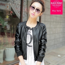 Leather Jacket Women Spring New Women's Outerwear Jacket And Coat Ladies Leather Clothing Female Motorcycle Leather Jacket w927 2024 - buy cheap