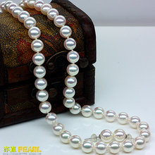 Ожерелье из натурального пресноводного жемчуга Akoya, ожерелье из японского морского жемчуга, 10-925 мм, очень светильник кое, 10,5 2024 - купить недорого