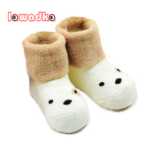 Lawadka Infant Baby Thick Warm Socks Fashion Boys Girls Christmas Gifts  Socks Newborn Meias Winter Socks 2024 - buy cheap