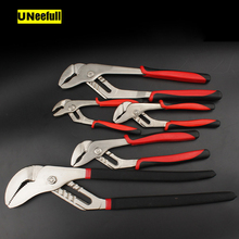 UNeefull 7/8/10/12/16-Inch Pliers Water Pump Pliers Angle Nose Slip Joint Quick-Release Adjustable Pipe Plumber Hand Tools 2024 - buy cheap