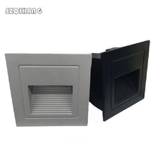Waterproof Outdoor Led Stair Step Light 3W Recessed Wall Corner Light LED Footlight Night light For Landscape Pathway Step 2024 - buy cheap