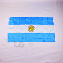 Bandeira argentina 90*150cm, bandeira em prata 3x5 pés, bandeira nacionais para conheça, desate, festa. pendente, decoração 2024 - compre barato