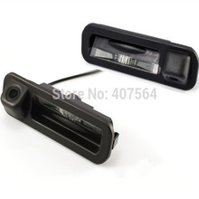 HD цветная ручка багажника, Автомобильная камера заднего вида для Ford focus 2012 ~ 2024 - купить недорого