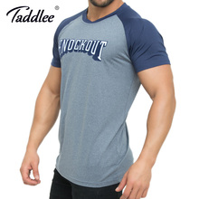 Taddlee Brand Sports Running Men's Tshirt Short Sleeve High Stretch Muscle Gym Gasp T-shirts Fitness Tees Top Shirt Bodybuilding 2024 - buy cheap