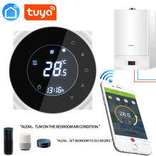 SMART TUYA Alexa Google Home Water/Gas Boiler Thermostat Backlight WIFI  Weekly Programmableroom temperature controller 3A 2024 - buy cheap