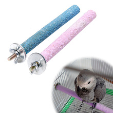 De colores para pájaro de mascota perro pata de juguetes arnés para loro jaula Budgie herramienta de limpieza al azar color-Y102 2024 - compra barato