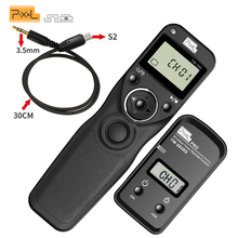 Pixel TW283 TW-283 S2 Wireless LCD Timer Remote Control Shutter Release for Sony A6000 A58 A7 A7R A3000 HX300 HX50 HX400 HX60 2024 - buy cheap