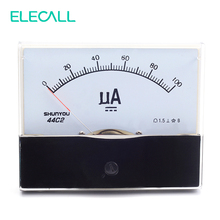 ELECALL 44C2 100uA Ammeter Analog Current Test Meter DC Mechanical Header Ammeter 2024 - buy cheap