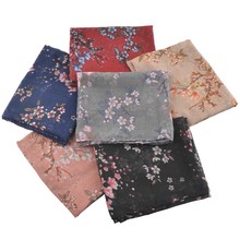 Women floral scarf summer,Muslim hijab,shawls and scarves,viscose floral hijab,head wrap,flower shawl,korean beach scarf style 2024 - buy cheap