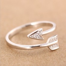 Anillos de flecha de una dirección Oly2u para mujeres Bff regalo Aneis joyería minimalista Bague anillo ajustable de nudillo para hombres 2024 - compra barato