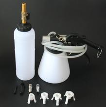 Fluido de sangria de freio pneumático a vácuo 1l, com 4 adaptadores de cilindro mestre, 90-120 psi, conjunto de garrafa de enchimento de tubo 2024 - compre barato