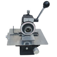 Manual Nameplate Marking Machine semi-automatic pressure plate smashing card embossing machine tool  Marking Machine 2024 - buy cheap