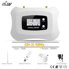 Powerful! GSM 900MHz repeater 2G mobile signal booster with yagi antenna and penholder antenna homely and fashionable Design 2024 - buy cheap