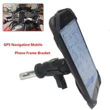 Navigation Phone Holder For KAWASAKI ZX600 NINJA ZX-6RR ZX6R 2004 205 2006 Motorcycle Accessories GPS Navigation Bracket 16-19mm 2024 - buy cheap