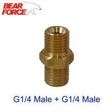 High Pressure Washer Car Washer Brass Connector Adapter  G1/4 Male + G1/4 Male 2024 - buy cheap