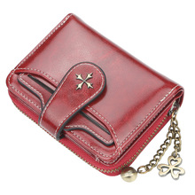 Women Big Capacity Wallets Female Split Leather Purses Short Clutch Lady Zipper Hasp Purse Money Bag Phone Wallet Card Holder 2024 - buy cheap