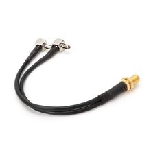 Y Тип SMA Женский до 2 x TS9 штекер сплиттер комбинированный кабель Pigtail RG174 15 см 2024 - купить недорого