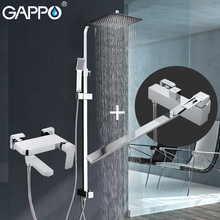 GAPPO shower faucets waterfall faucets bath shower mixer faucet bath tub brass rainfall Bathtub taps shower system 2024 - buy cheap