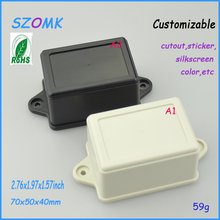 wall mount abs plastic equipment case electronics enclosure box (4 pcs) 70*50*40mm szomk control enclosure small plastic box 2024 - buy cheap