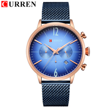 Relojes deportivos de marca de lujo para hombre CURREN reloj de cuarzo Digital de acero inoxidable reloj de pulsera resistente al agua reloj masculino 8313 2024 - compra barato