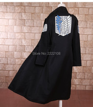 Disfraz de Anime japonés Shingeki No Kyojin, Cosplay de ataque a Titan, abrigo largo, cantidad superior, barato, envío gratis 2024 - compra barato