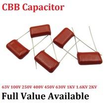 Capacitor de filme metalizado, 10 tamanhos cbb, 400v, 683j, 10mm, 0.068uf, 68nf, 683j400v, capacitância, 400v683j, 683 2024 - compre barato