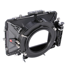 Jtz dp30 cine caixa fosca, de fibra de carbono 6 "x 6", 15mm/19mm para sony arri red canon bmd sony arri red c100 c300 fs5 fs7 bmpcc 2024 - compre barato