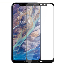 3D Full Glue Tempered Glass For Nokia 8.1 Full Screen Cover Screen Protector Film For Nokia 8.1 2024 - buy cheap