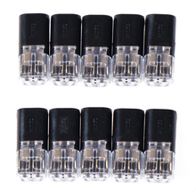 10pcs 2pin Pluggable Spring Lock Wire Connector Cable Crimp Terminal 2024 - buy cheap