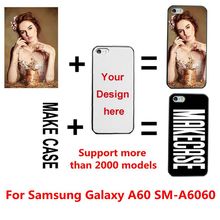 Чехол для Samsung Galaxy A60 SM-A6060 с индивидуальным фото именем 2024 - купить недорого