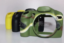 Bolsa de vídeo para cámara DSLR, funda de silicona suave para cámara, funda protectora para lente, bolsa para Nikon D3100 D3200 2024 - compra barato