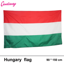 HUNGRIA BANDEIRA BANDEIRAS 90x150 cm Hanging Bandeira Hungria bandeira HÚNGARA Escritório/Atividade/desfile/Festival/Decoração de casa 2024 - compre barato