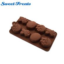 Sweettreats Silicone mold DIY chocolate mold eggs Easter Bunny ice cube basket die shape cake mold 2024 - buy cheap