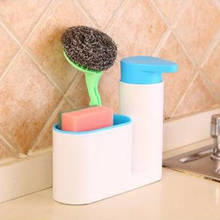 Washing Sponge Brush Sink Detergent Soap Dispenser Rack Toothbrush Holder Bathroom Organizer Kitchen Storage Box 2024 - buy cheap